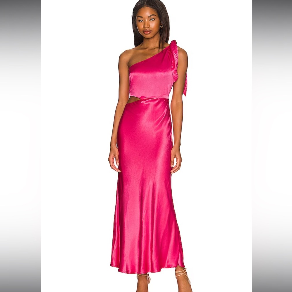 Bardot Audrey one shoulder dress